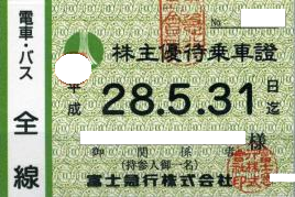 【30枚】富士急行 株主優待2022年5月31日まで